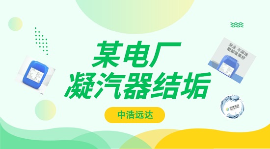 中浩遠達|某電廠凝汽器系統結垢